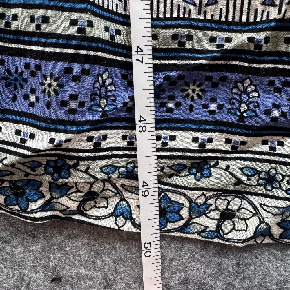 Good Hart Womens Maisie Midi Dress Size Small Blue Cottagecore Summer Beach Boho - Picture 10 of 11